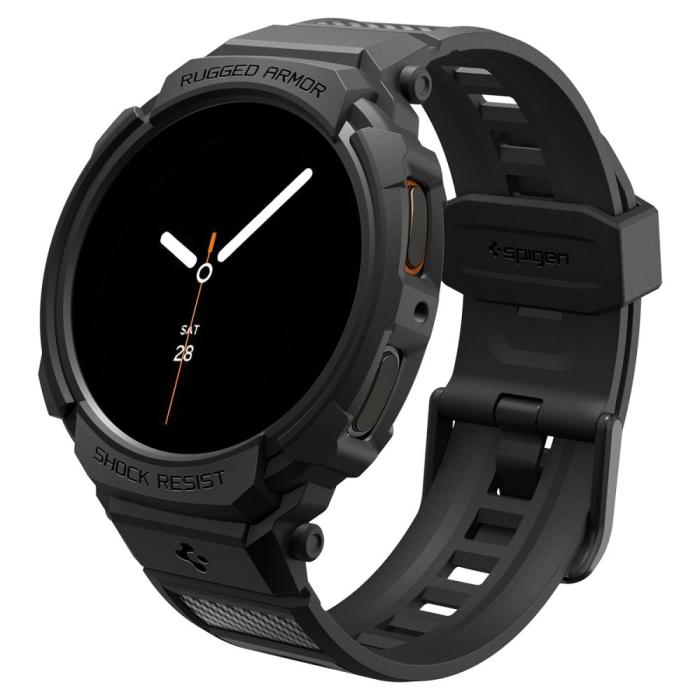 Bild 1, Spigen Galaxy Watch 8 40 mm Skal Rugged Armor 'Pro' Matt Svart