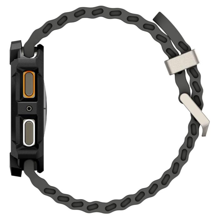 Bild 6, Spigen Galaxy Watch 8 44 mm Skal Rugged Armor Matt Svart