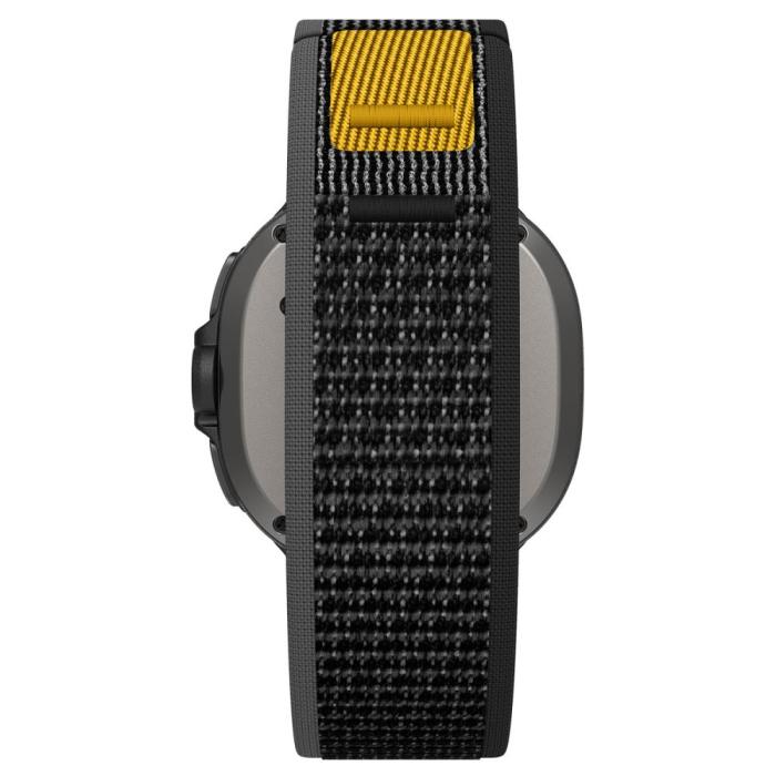 Bild 3, Spigen Galaxy Watch 8 46/44/40 mm Klockarmband Athlex Air Svart
