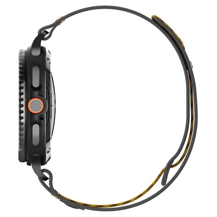 Bild 4, Spigen Galaxy Watch 8 46/44/40 mm Klockarmband Athlex Air Svart
