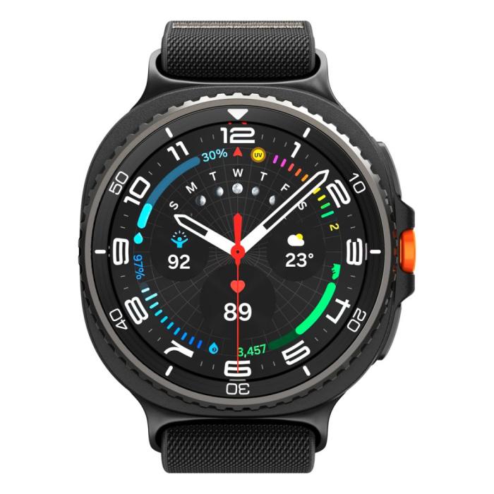 Bild 3, Spigen Galaxy Watch 8 46/44/40 mm Armband Lite Fit Svart