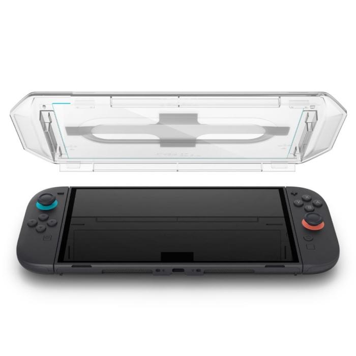 Bild 5, Spigen Nintendo Switch 2 2-PACK Skärmskydd GLAS.tR 
