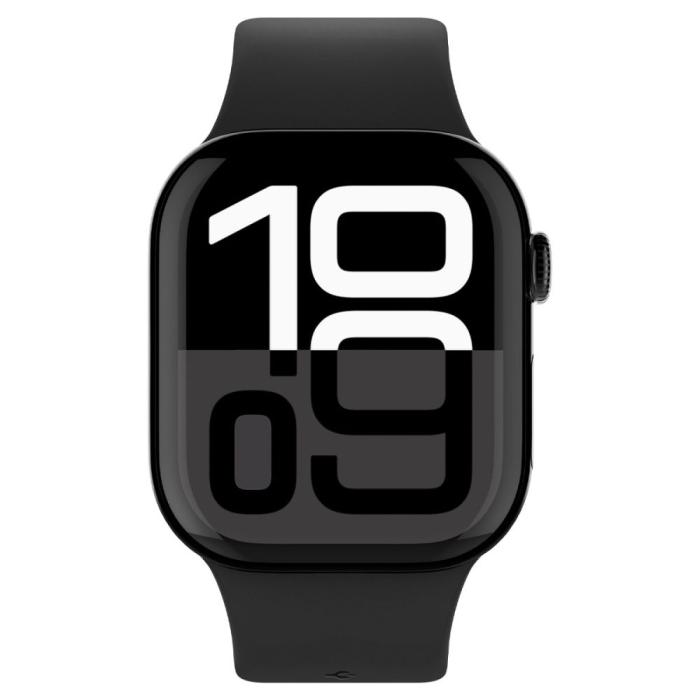 Bild 2, Spigen Apple Watch 42/44/45/46/49 mm Armband Nano Pop Black Sesame