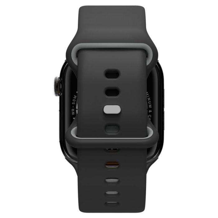 Bild 3, Spigen Apple Watch 42/44/45/46/49 mm Armband Nano Pop Black Sesame