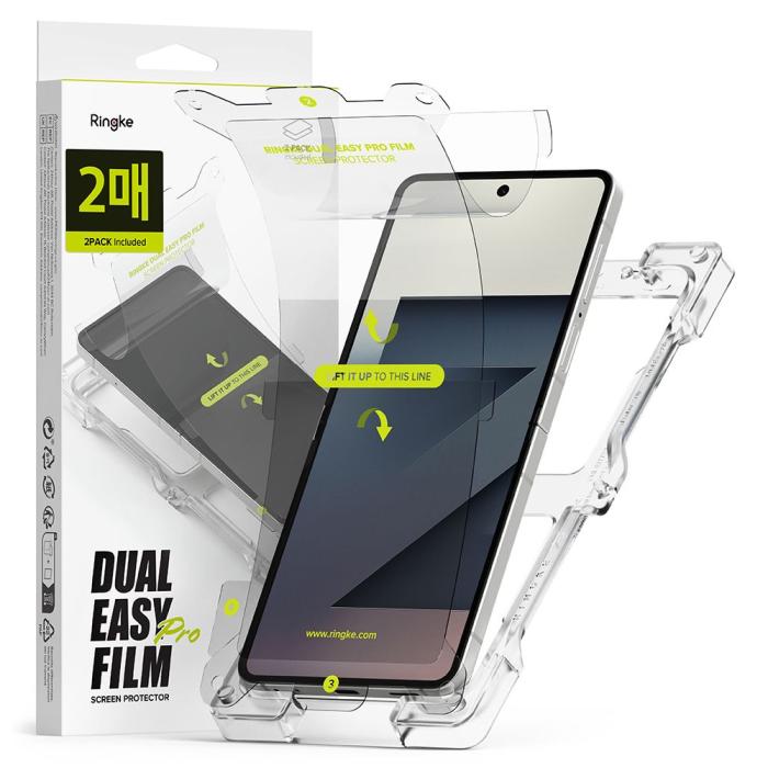 Bild 1, Ringke Samsung Galaxy Z Flip 7 2-PACK Skärmskydd DualEasy