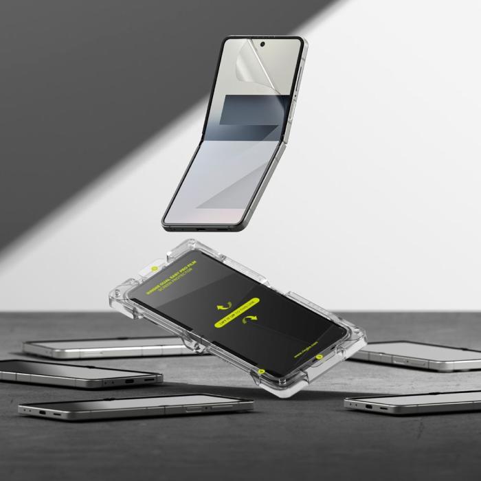 Bild 6, Ringke Samsung Galaxy Z Flip 7 2-PACK Skärmskydd DualEasy