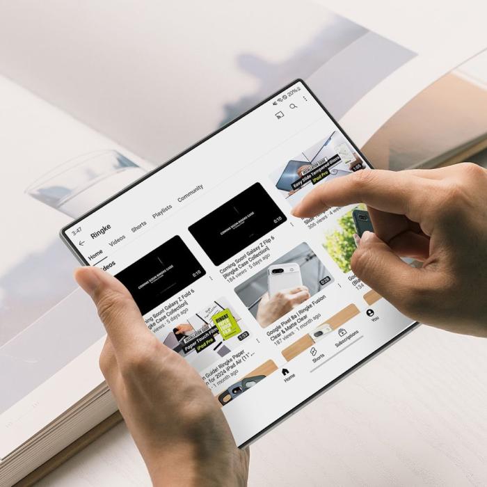 Bild 6, Ringke Samsung Galaxy Z Fold 7 2-PACK Skärmskydd DualEasy