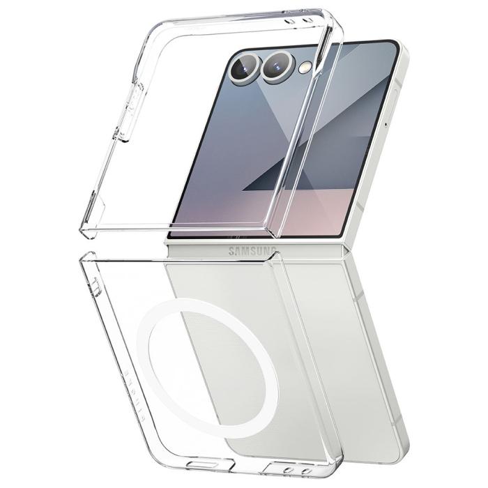 Bild 2, Ringke Samsung Galaxy Z Flip 7 Skal MagSafe Slim Transparent