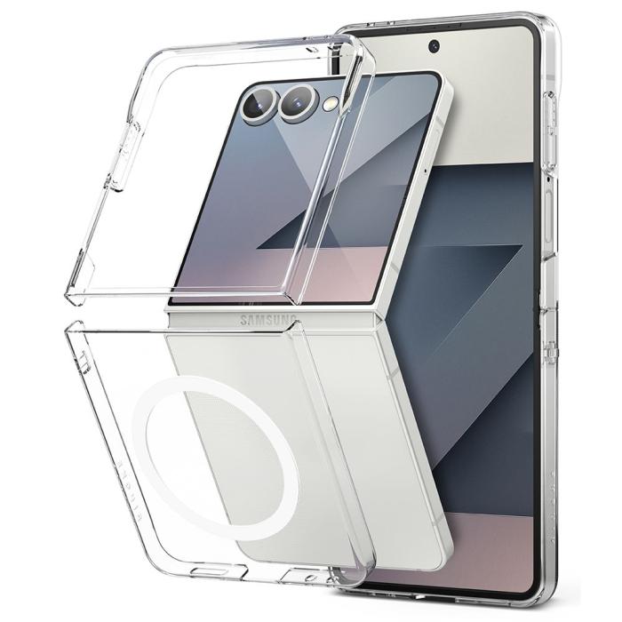 Bild 3, Ringke Samsung Galaxy Z Flip 7 Skal MagSafe Slim Transparent