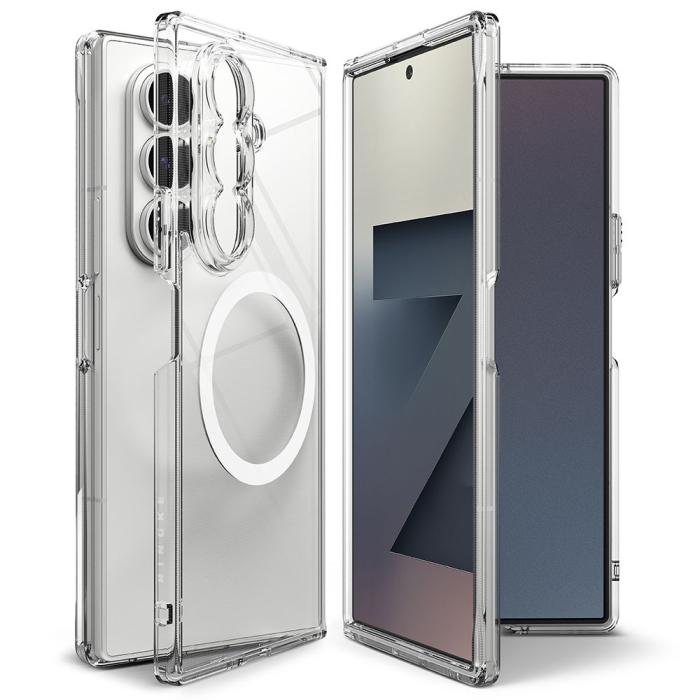 Bild 1, Ringke Samsung Galaxy Z Fold 7 Skal MagSafe Fusion Transparent