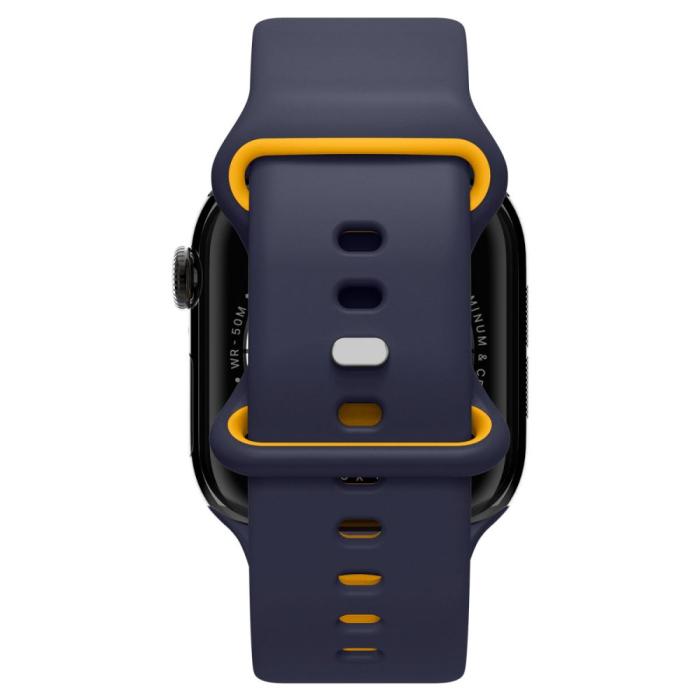 Bild 3, Spigen Apple Watch 42/41/40/38 mm Armband Nano Pop Blueberry Navy
