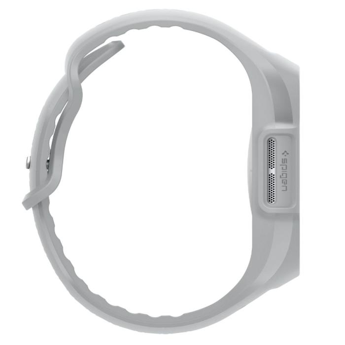 Bild 4, Spigen Apple Watch 11 / 10 46 mm Skal / Armband Liquid Air Pro Grå