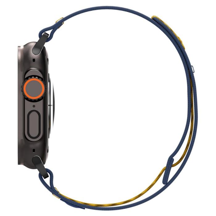 Bild 4, Spigen Apple Watch 42/44/45/46/49 mm Armband Athlex Air Navy