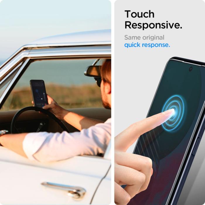 Bild 2, Spigen Galaxy Xcover 7 / 7 Pro 2-PACK Skärmskydd GLAS.tR Slim