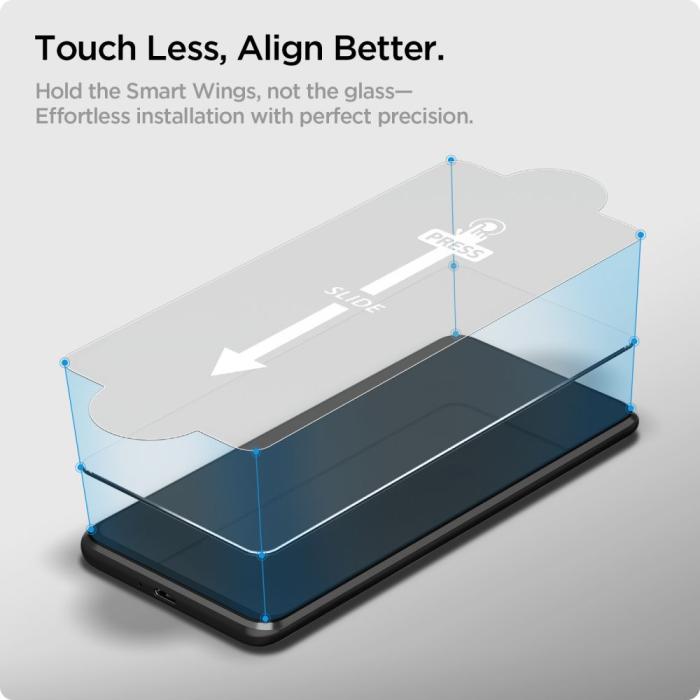Bild 6, Spigen Galaxy Xcover 7 / 7 Pro 2-PACK Skärmskydd GLAS.tR Slim