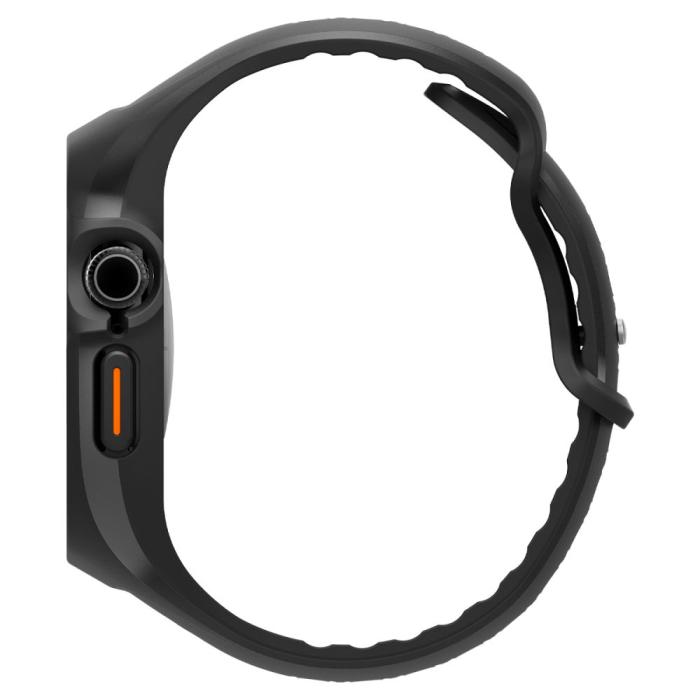 Bild 3, Spigen Apple Watch 11 / 10 46 mm Skal/Armband Liquid Air Matt Svart