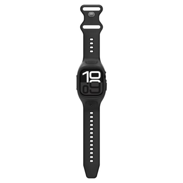 Bild 5, Spigen Apple Watch 11 / 10 46 mm Skal/Armband Liquid Air Matt Svart