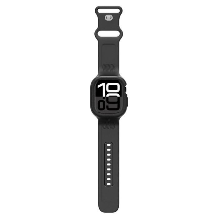 Bild 4, Spigen Apple Watch 11 / 10 42 mm Skal/Armband Vault Pro Matt Svart