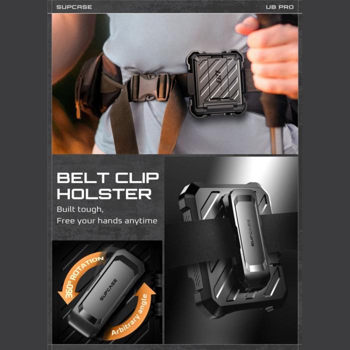 Bild 6, Supcase Samsung Galaxy Z Flip 7 Skal Unicorn Beetle Pro Svart