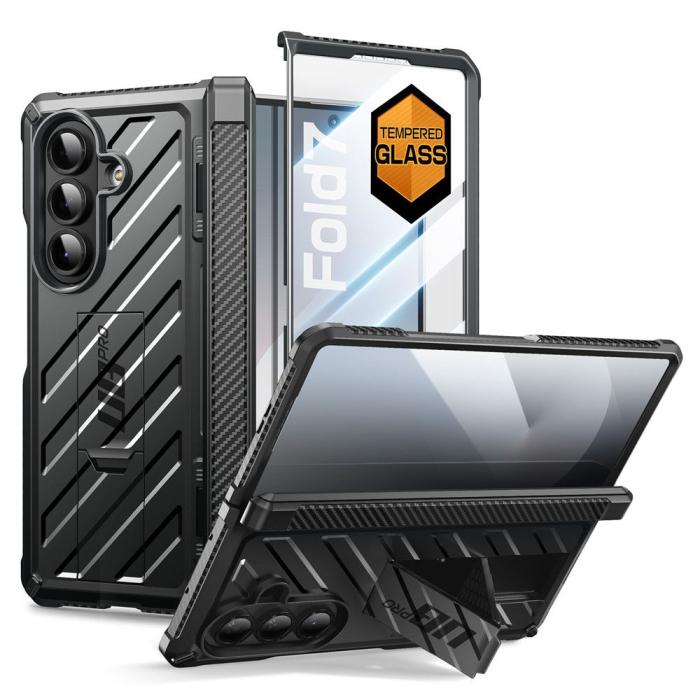 Bild 1, Supcase Samsung Galaxy Z Fold 7 Skal Unicorn Beetle Pro Svart