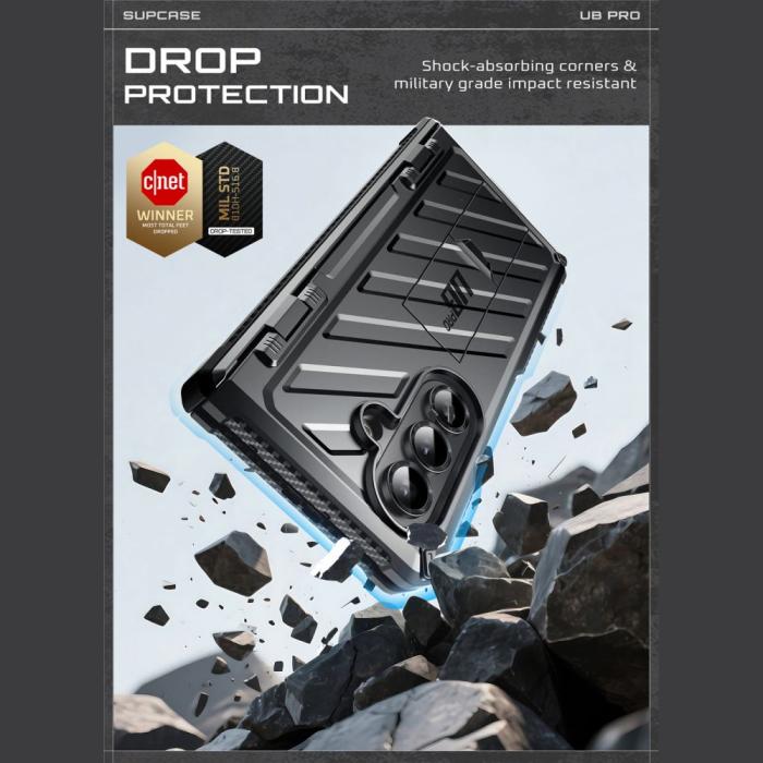 Bild 2, Supcase Samsung Galaxy Z Fold 7 Skal Unicorn Beetle Pro Svart