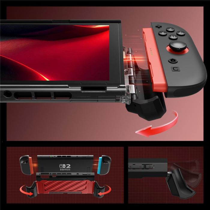 Bild 2, Supcase Nintendo Switch 2 Skal Unicorn Beetle Pro Ruddy