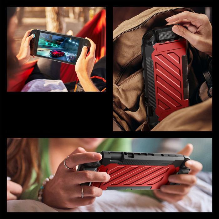 Bild 6, Supcase Nintendo Switch 2 Skal Unicorn Beetle Pro Ruddy