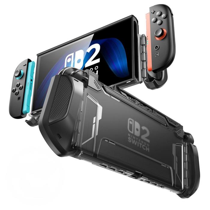 Bild 1, Supcase Nintendo Switch 2 Skal Blade Svart