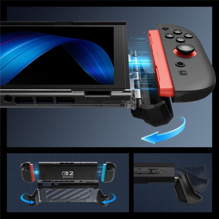 Bild 4, Supcase Nintendo Switch 2 Skal Unicorn Beetle Pro Svart