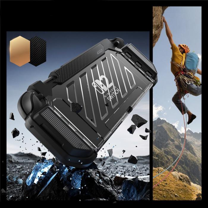 Bild 5, Supcase Nintendo Switch 2 Skal Unicorn Beetle Pro Svart