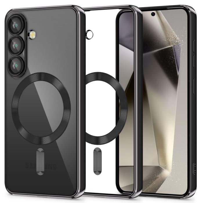 Bild 1, Tech-Protect Samsung Galaxy S25 FE Skal MagSafe MagFlex Svart