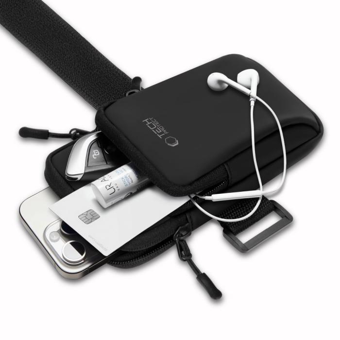Bild 6, Tech-Protect Universalt Sportarmband Svart