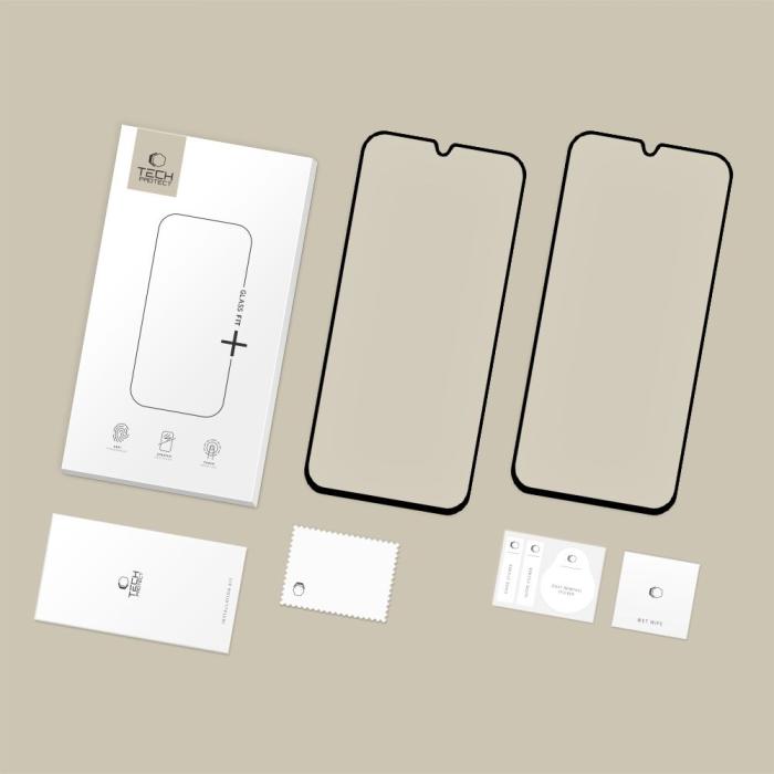 Bild 3, Tech-Protect Galaxy A26/A17/A16 2-PACK Skärmskydd GlassFit+