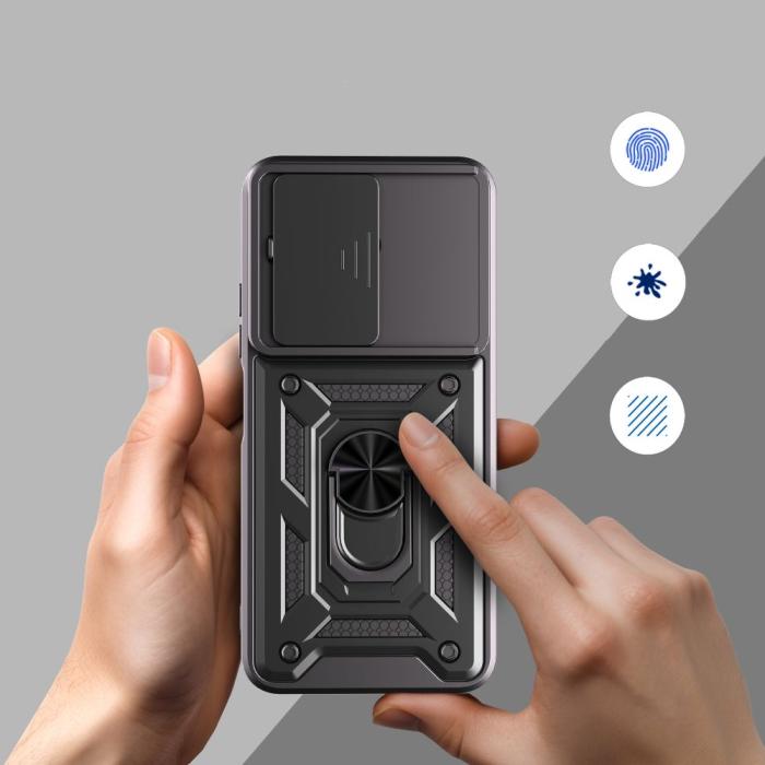 Bild 2, Tech-Protect Xiaomi Redmi 15C 4G Skal CamShiled Pro Svart