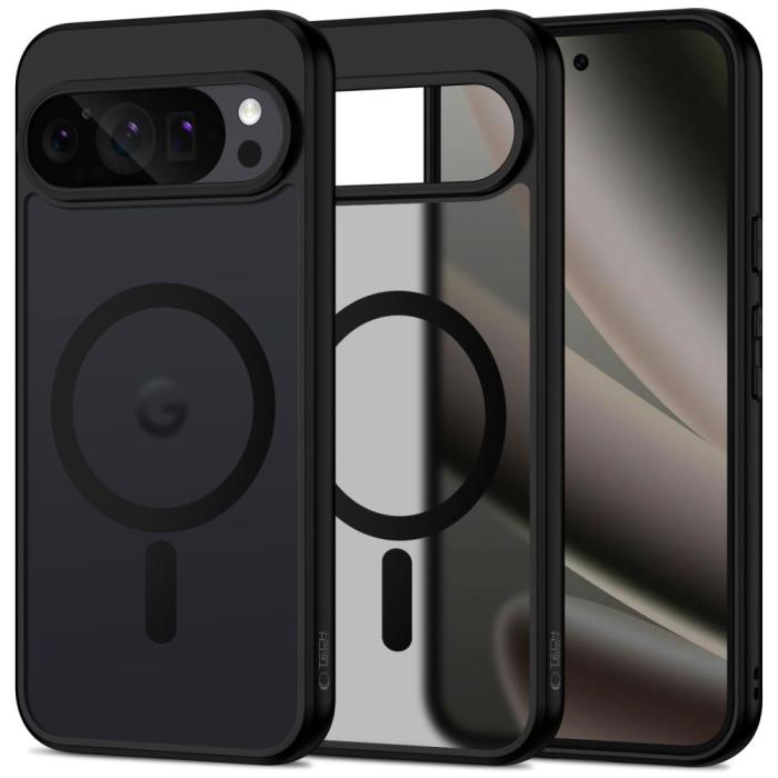 Bild 1, Tech-Protect Google Pixel 10 Pro XL Skal MagSafe MagMat Matt Svart