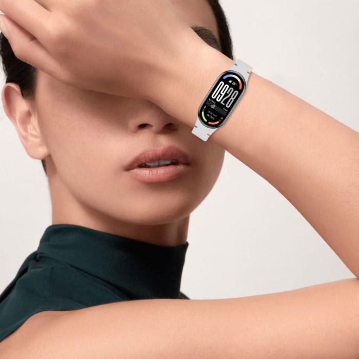 Bild 3, Tech-Protect Xiaomi Smart Band 10 / 9 / 8 Armband Silikon Sport Svart