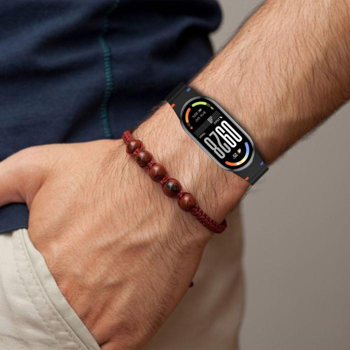 Bild 4, Tech-Protect Xiaomi Smart Band 10 / 9 / 8 Armband Silikon Sport Svart