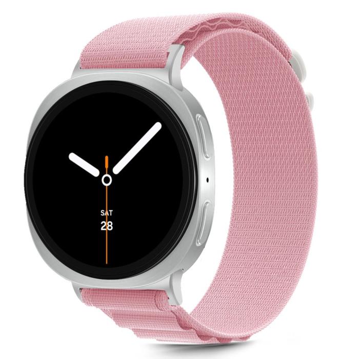 Bild 2, Tech-Protect Galaxy Watch 8 40/44/46 mm Armband Nylon Pro Rosa