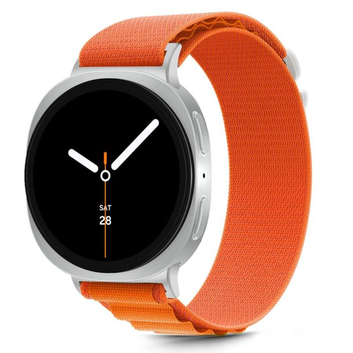 Bild 2, Tech-Protect Galaxy Watch 8 40/44/46 mm Armband Nylon Pro Orange