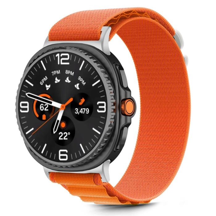 Bild 3, Tech-Protect Galaxy Watch 8 40/44/46 mm Armband Nylon Pro Orange