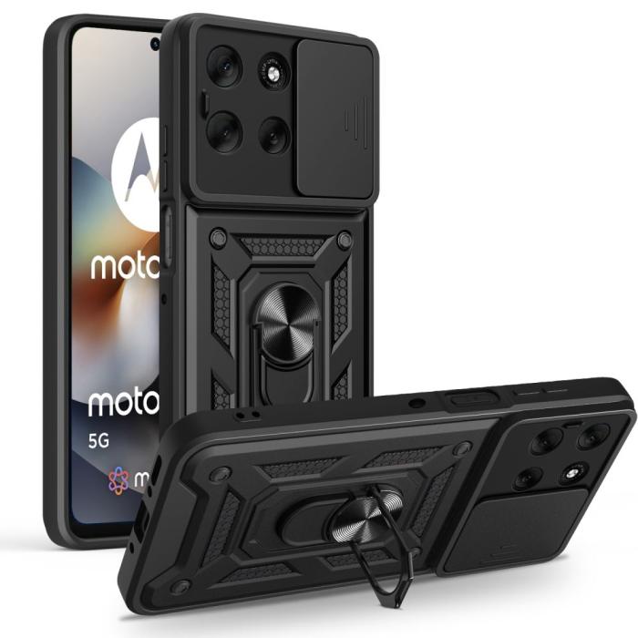 Bild 1, Tech-Protect Motorola Moto G56 5G Skal CamShield Pro Svart