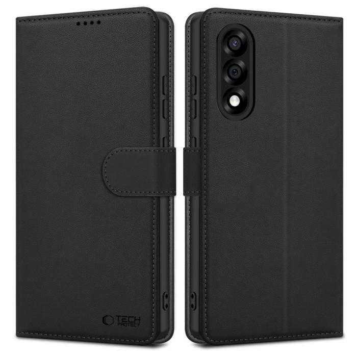 Bild 1, Tech-Protect OnePlus Nord 5 Fodral Läder Svart