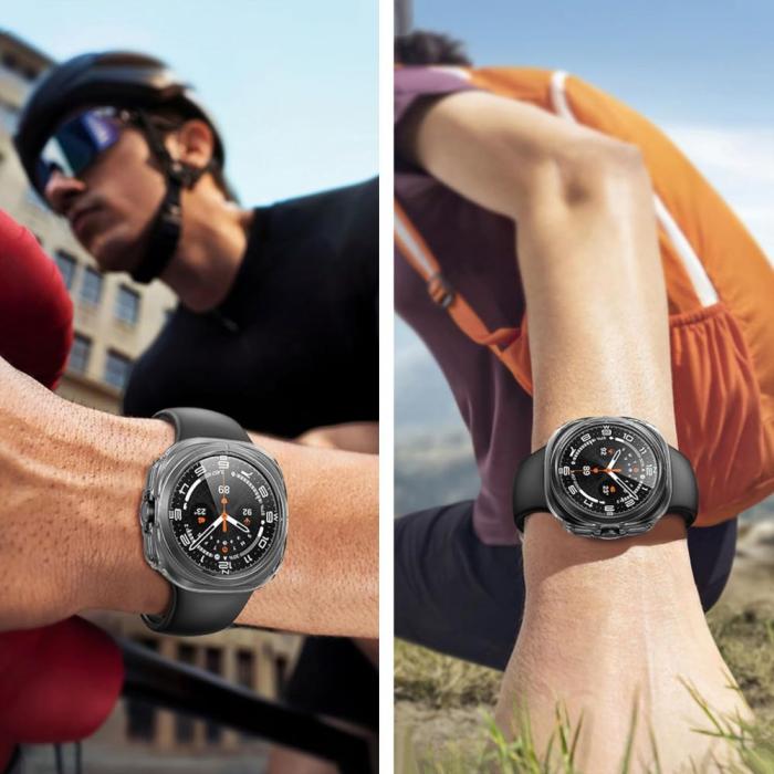 Bild 2, Tech-Protect Galaxy Watch Ultra (2025) / 47 mm Skal Defense Transparent