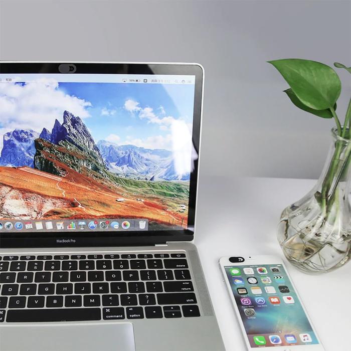 Bild 4, Tech-Protect 3-PACK Kameraskydd För Laptop / Mobil / Surfplatta Svart