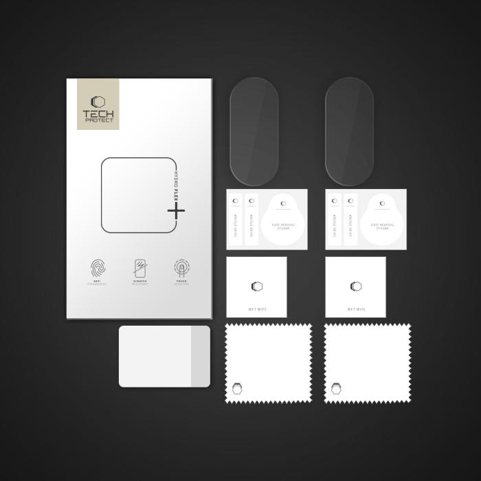 Bild 4, Tech-Protect Xiaomi Smart Band 10/9/8 2-PACK Skärmskydd GlassFit+