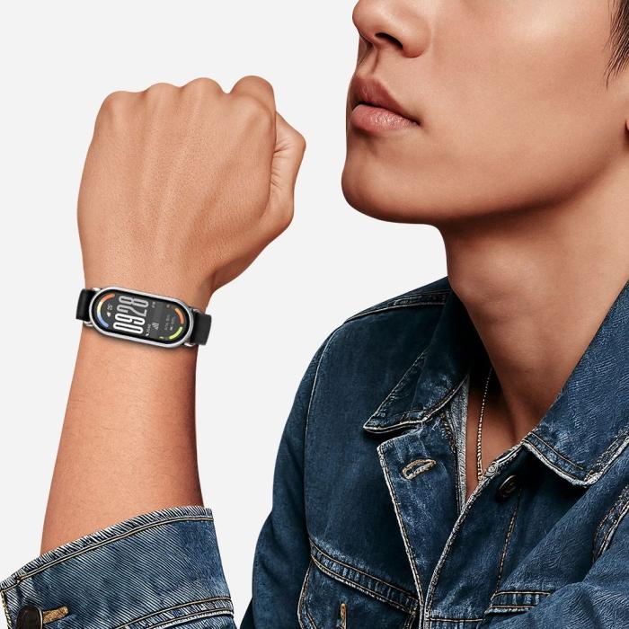 Bild 5, Tech-Protect Xiaomi Smart Band 10/9/8 Armband Iconband Svart