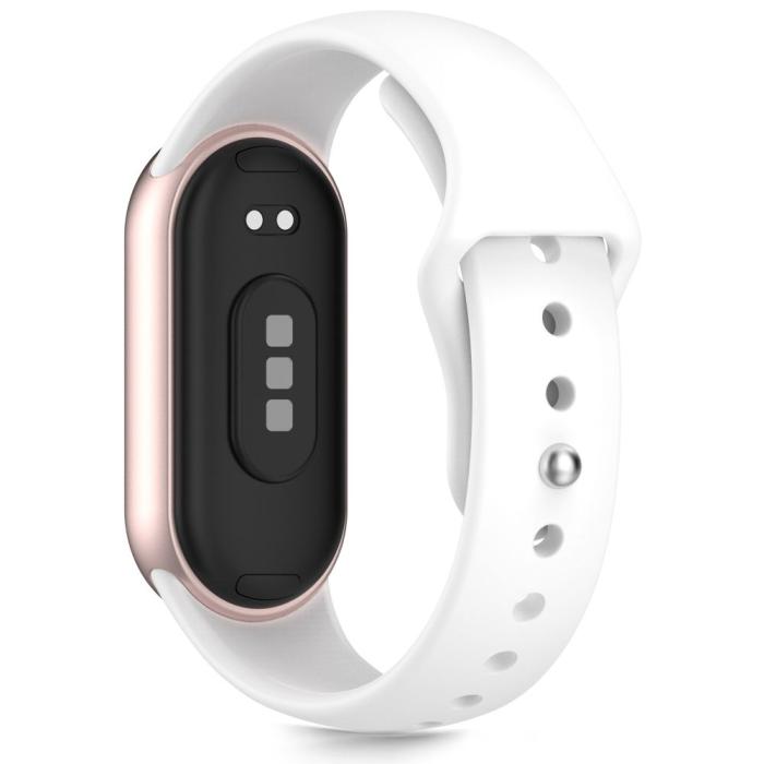 Bild 2, Tech-Protect Xiaomi Smart Band 10/9/8 Armband Iconband Pure Vit