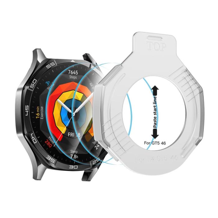 Bild 5, Tech-Protect Huawei Watch GT 5 46 mm 2-PACK Skärmskydd