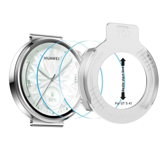 Bild 5, Tech-Protect Huawei Watch GT 5 41 mm 2-PACK Skärmskydd