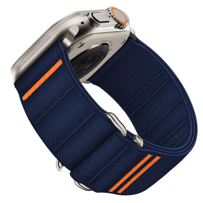 Bild 3, Tech-Protect Apple Watch 42/44/45/46/49 mm Armband Nylon Slip